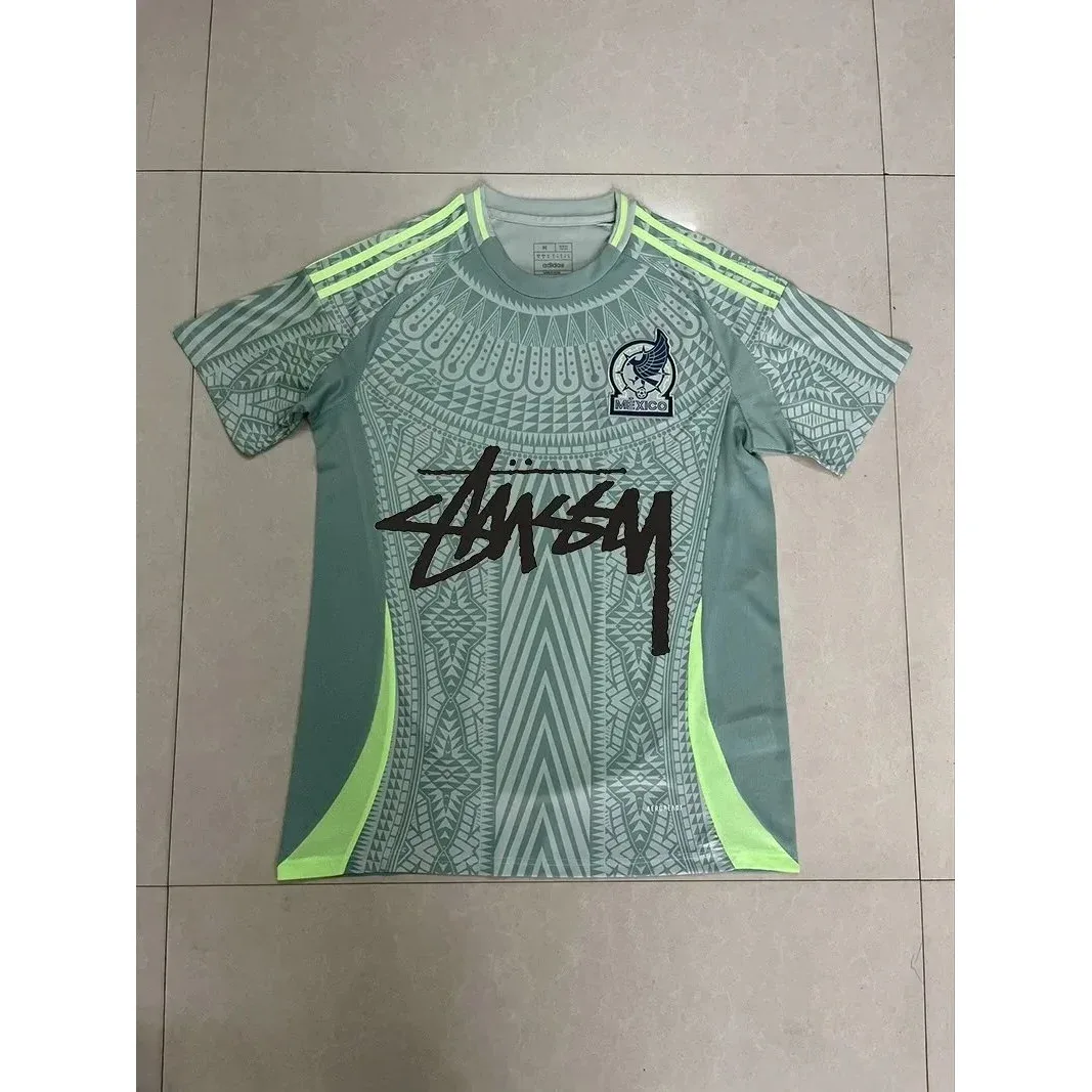 Adidas Adidas Mexico Stussy Jersey Green Green - 1