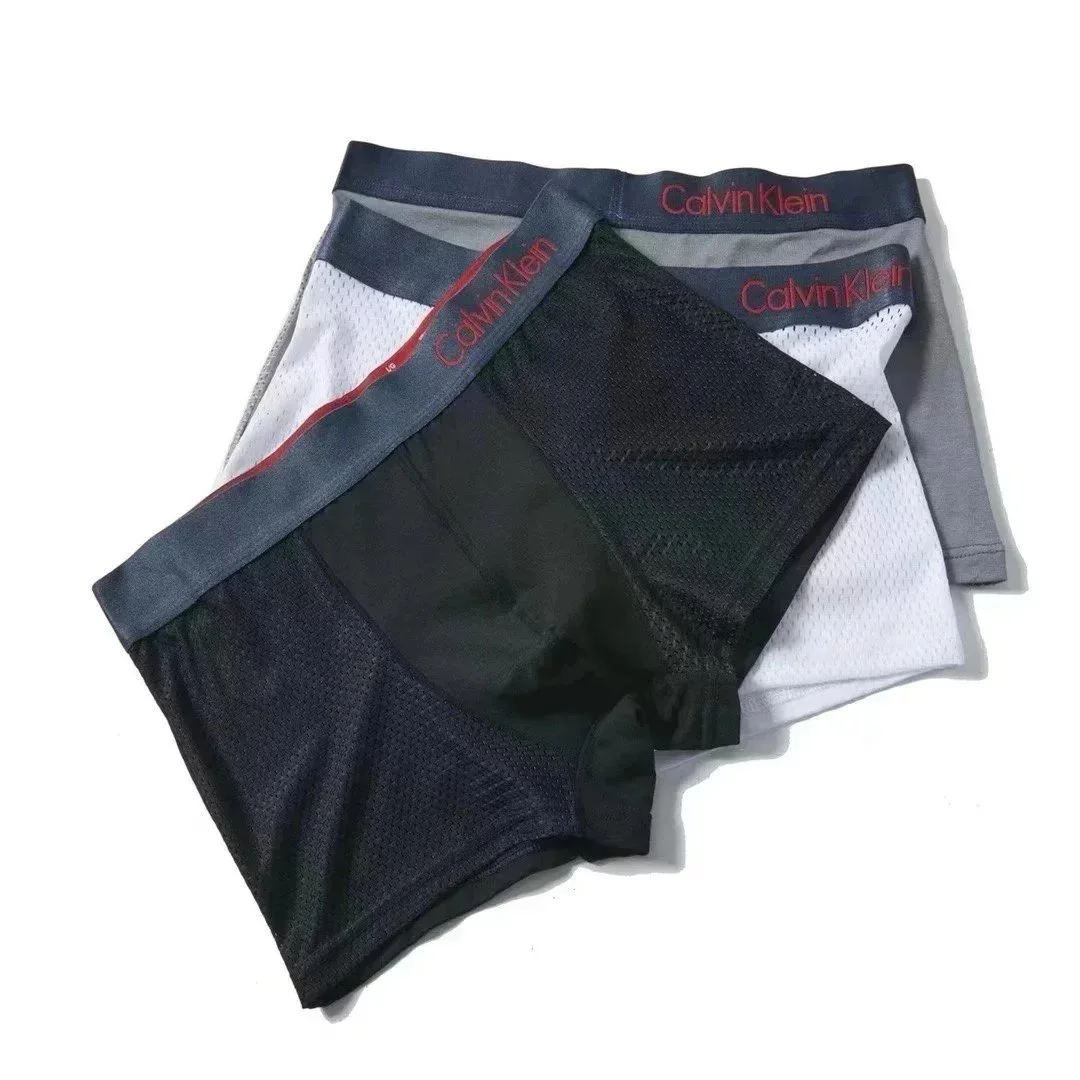 Calvin Klein Calvin Klein Men's Mesh Boxer Briefs Set Black - 1