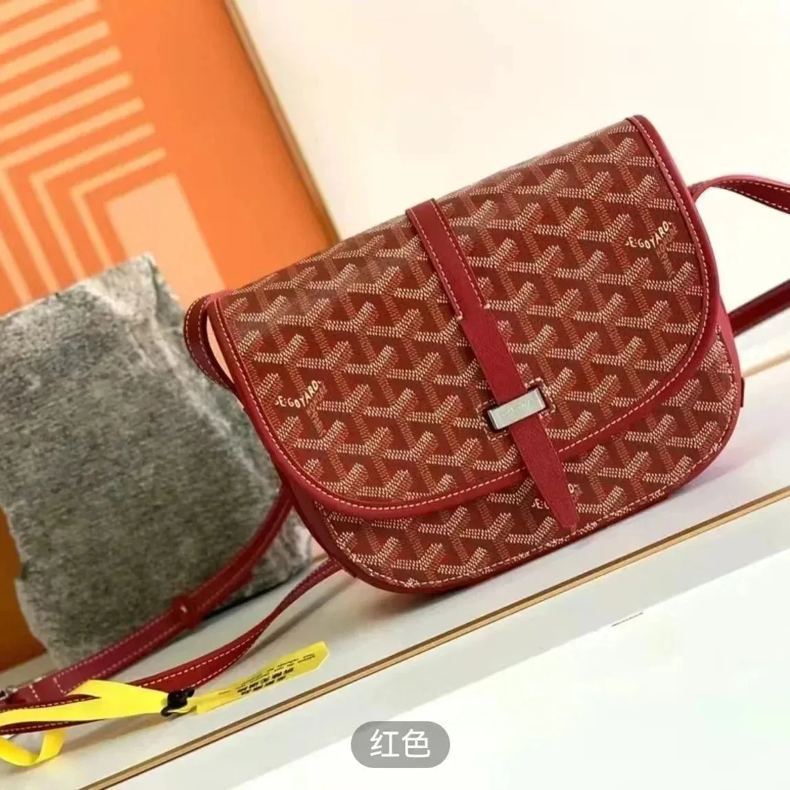 Goyard Goyard Saint Louis Red Saddle Bag Red - 1