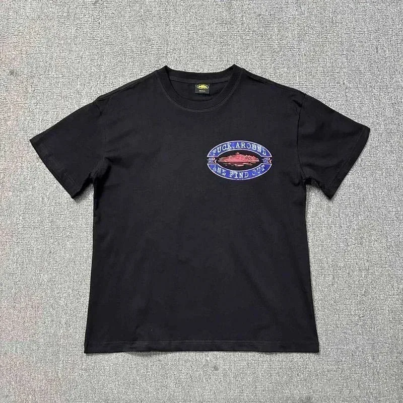 Other Black 'Puck Around and Find Off' T-Shirt Black - 1