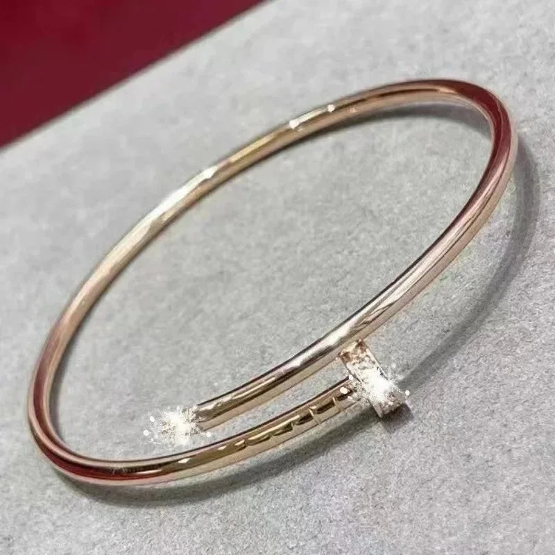 Cartier Cartier Love Bangle Rose Gold Silver Diamonds Gold - 1