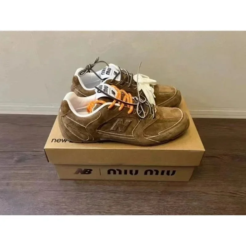 New Balance New Balance 574 Brown Suede Sneakers Brown - 1