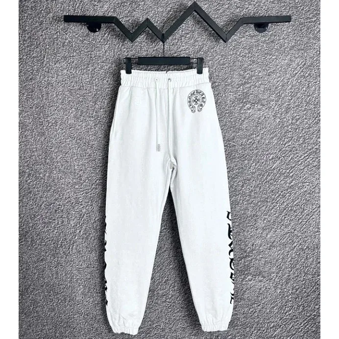 Chrome Hearts Chrome Hearts White Logo Sweatpants White - 1