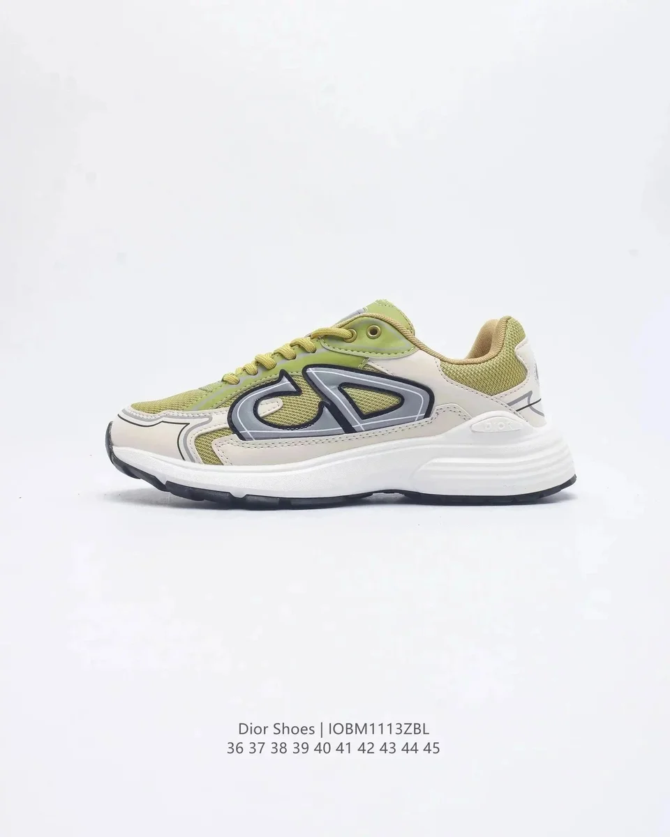 Dior Dior CD Sneakers Olive Beige Beige - 1