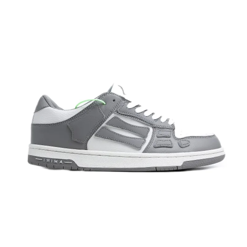 Amiri Amiri Grey & White Low Top Sneakers Grey - 1