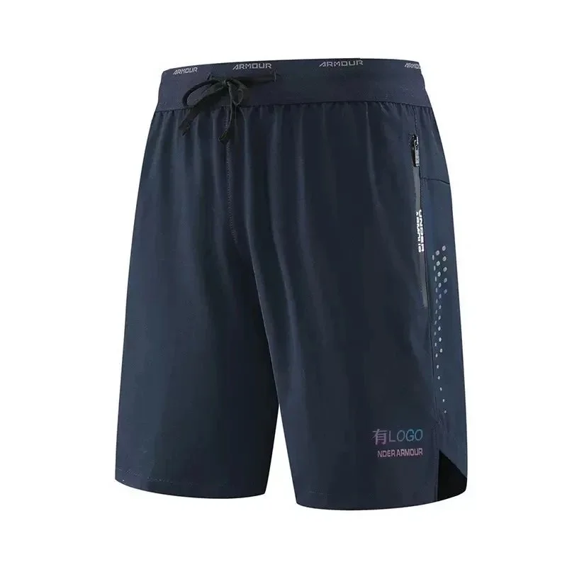 Under Armour Under Armour Men's Navy Shorts with Zip Pocket Navy - 1