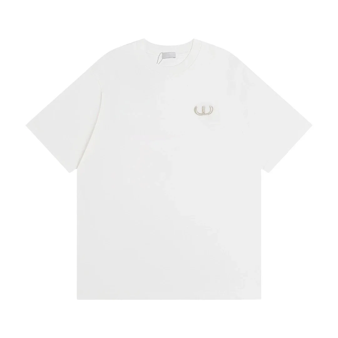 Other White Embroidered Logo T-Shirt White - 1