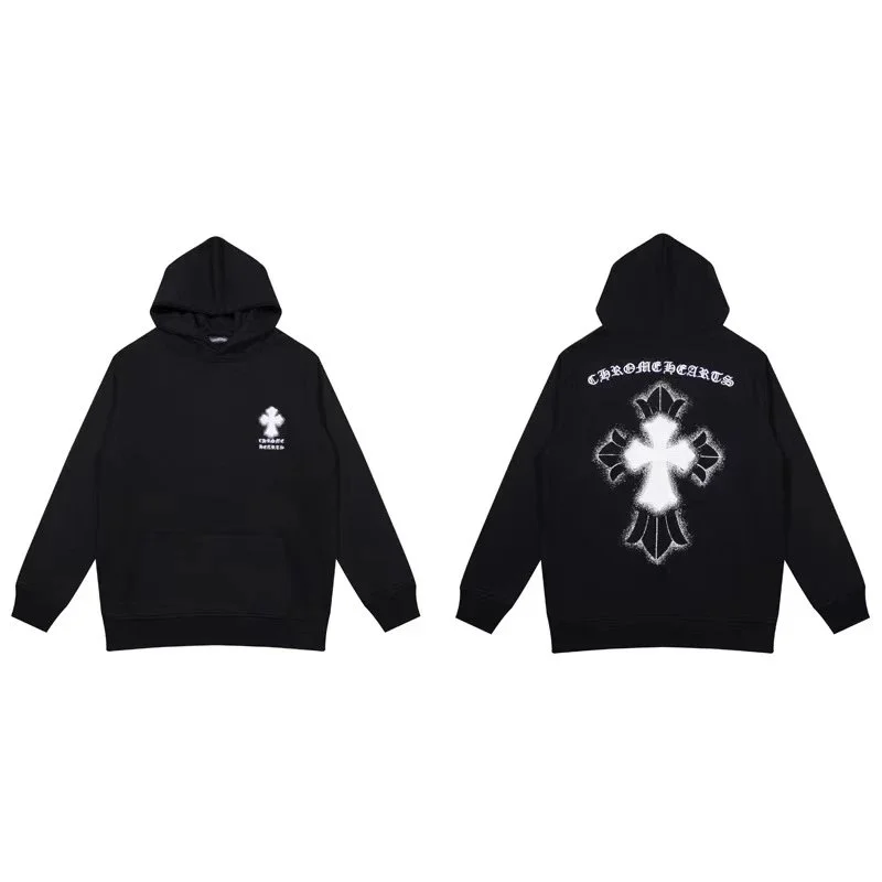 Chrome Hearts Chrome Hearts Cross Hoodie Black Black - 1