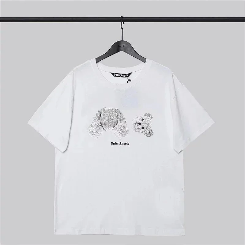 Palm Angels Palm Angels Bear White T-Shirt White - 1
