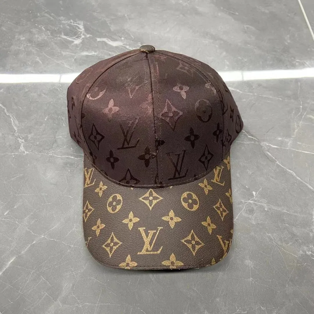 Louis Vuitton Monogram Cap Hnědá Baseballová čepice