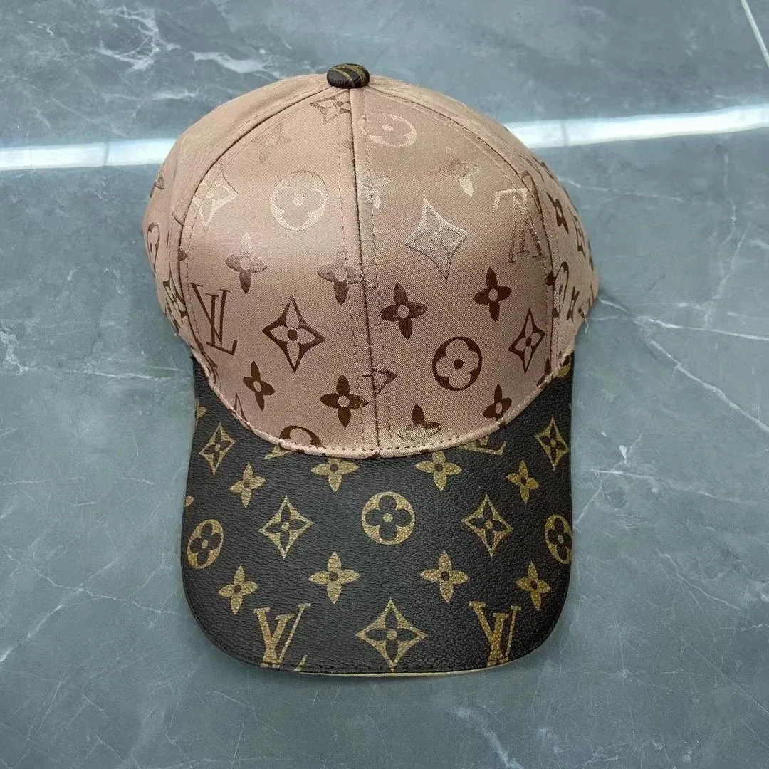 Louis Vuitton Baseballová čepice Monogram Béžová/zlatá Pokrývka hlavy