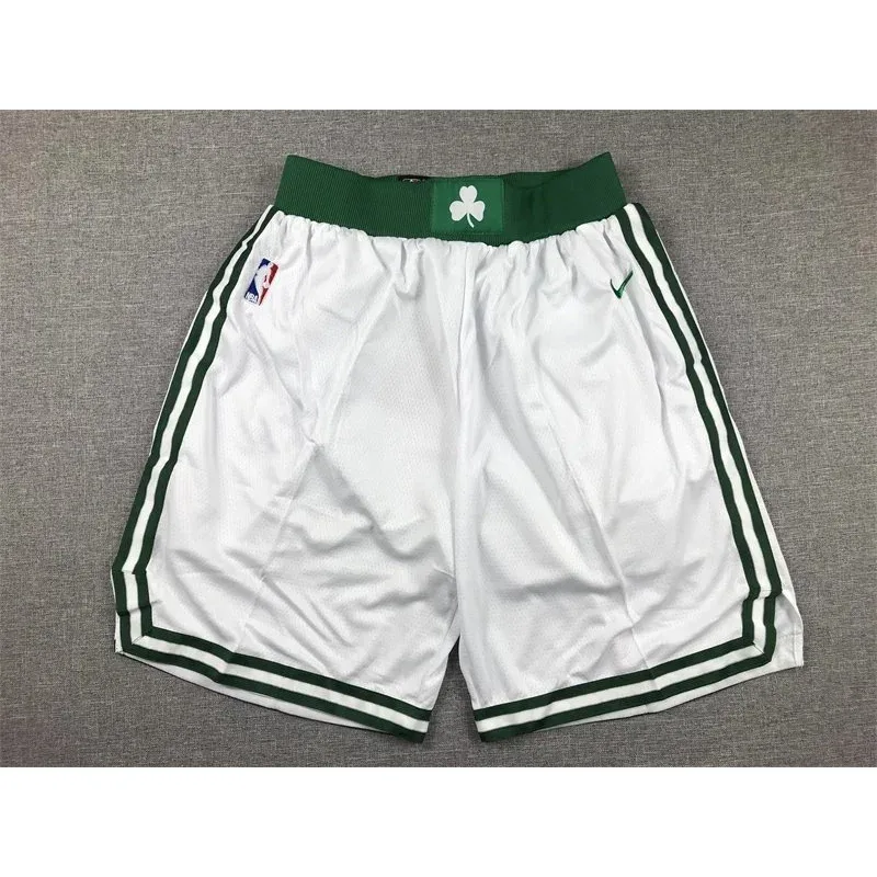 Jordan Nike Air Jordan White Green Basketball Shorts White - 1