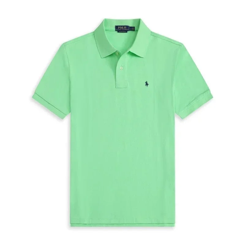 Polo Ralph Lauren Polo Ralph Lauren Classic Logo Polo Shirt Lime Green Green - 1