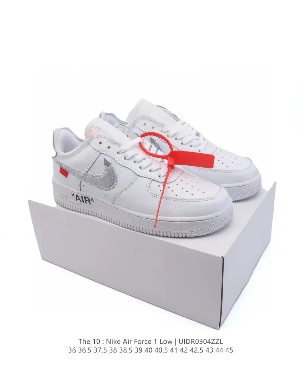 Nike Nike Air Force 1 Low 'The 10' White Sneakers White - 1