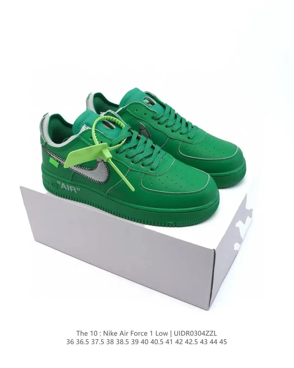 Nike Nike Air Force 1 Low The 10 Green Sneakers Green - 1