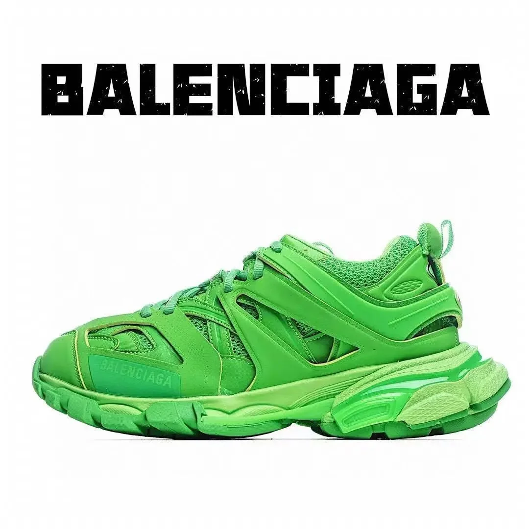 Balenciaga Balenciaga Track.3 Triple Green Sneakers Green - 1