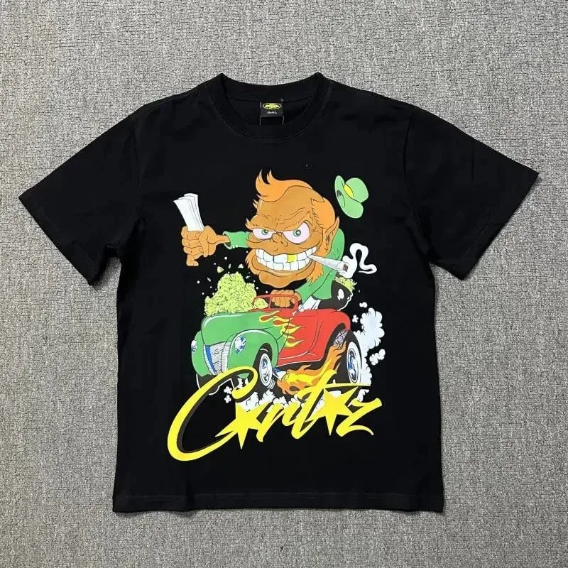 Corteiz Corteiz RTW Black Crtz T-Shirt Black - 1