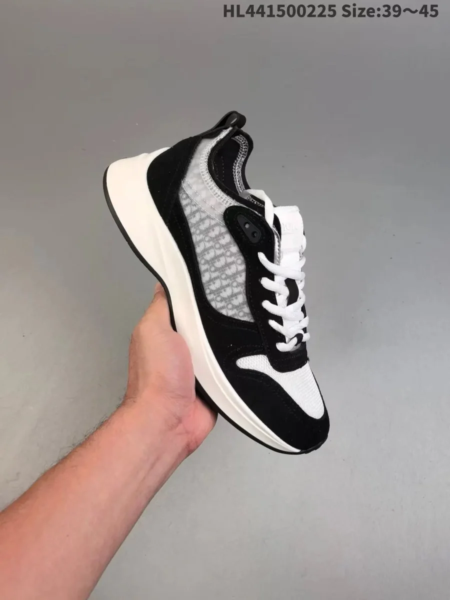 Dior Dior CDG Book Tote Sneakers Black/White Black - 1