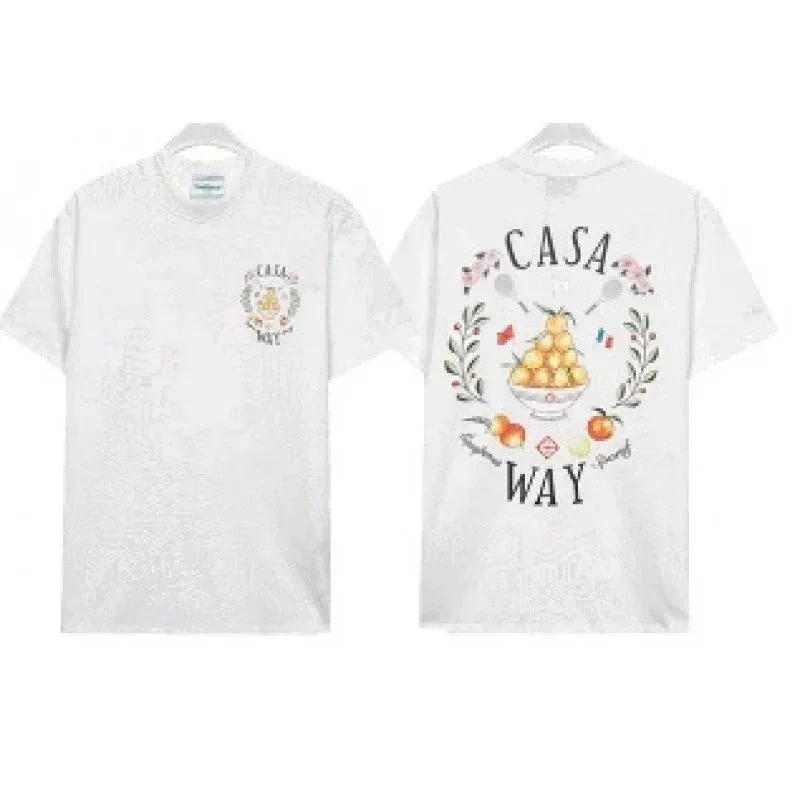 Other CASA WAY White Fruit Print T-Shirt White - 1