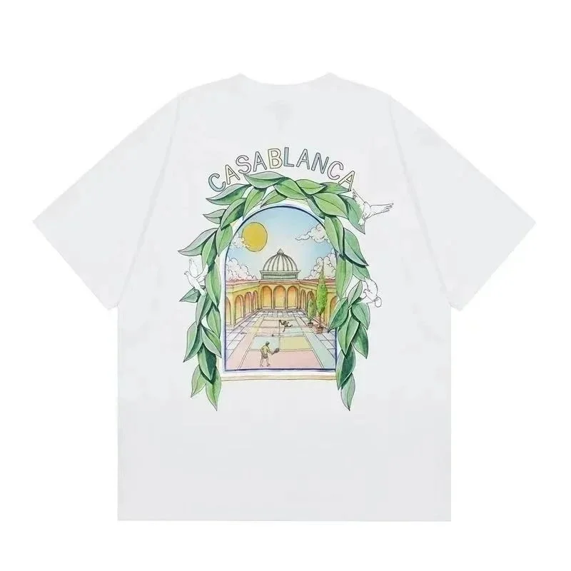 Casablanca Casablanca White Tennis Club T-Shirt White - 1