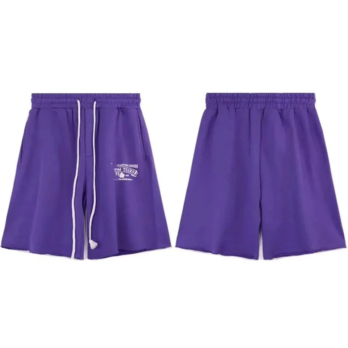 Other Purple 'Sport Tears' Shorts Purple - 1