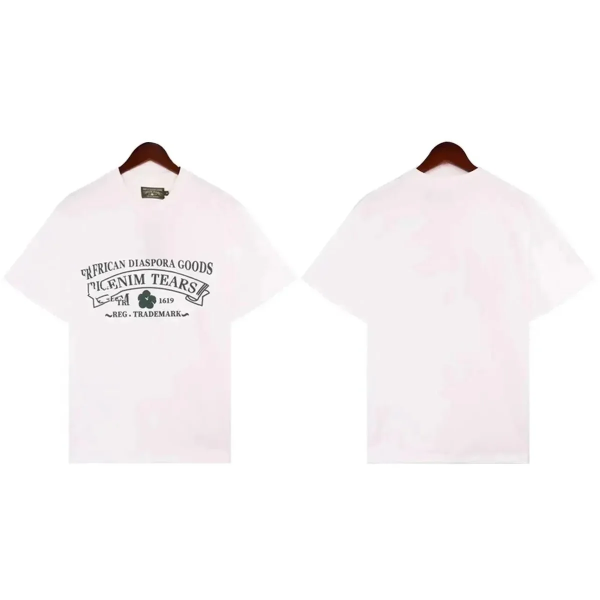 Other White 'African Diaspora Goods' T-Shirt White - 1