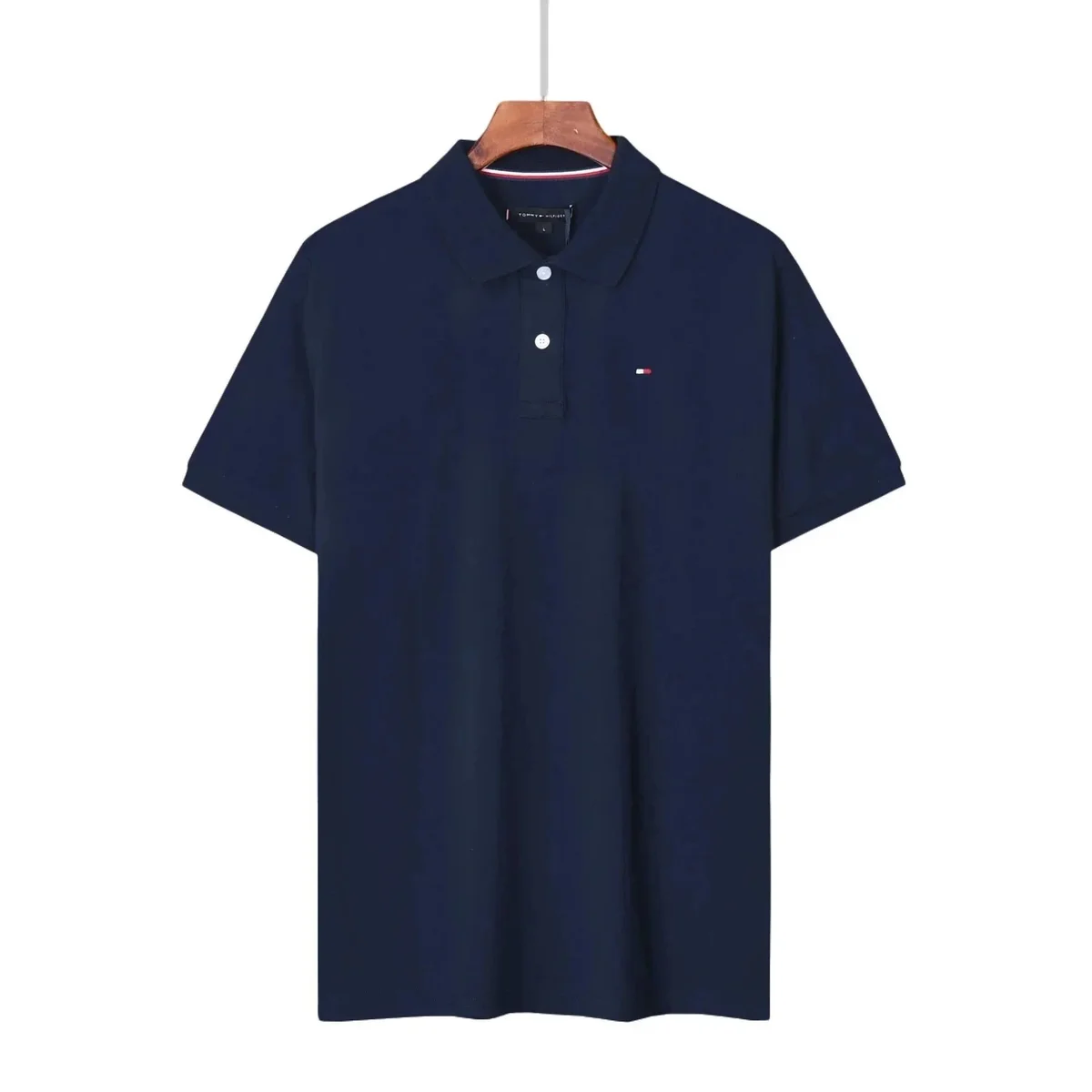 Tommy Hilfiger Tommy Hilfiger Polo Shirt 2602 Navy Men's T-Shirt Navy - 1