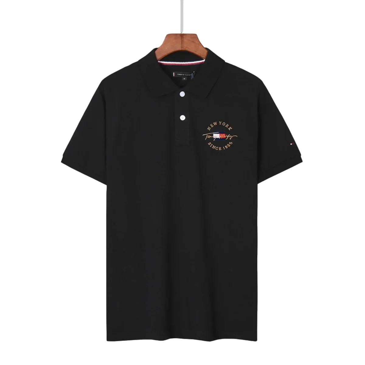 Tommy Hilfiger Tommy Hilfiger New York Polo Shirt Black Black - 1