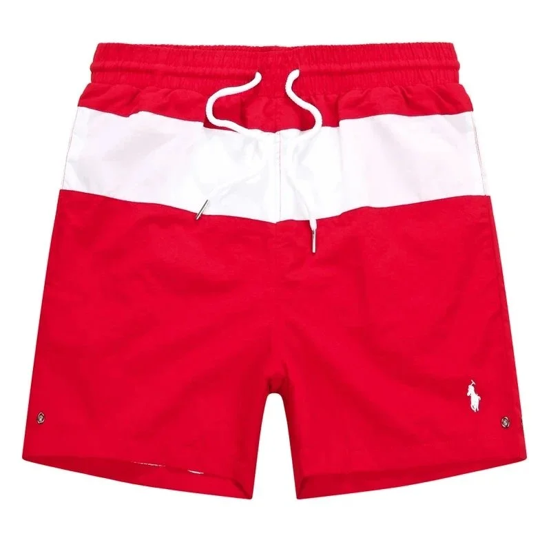 Polo Ralph Lauren Polo Ralph Lauren Classic Logo Red & White Shorts Red - 1