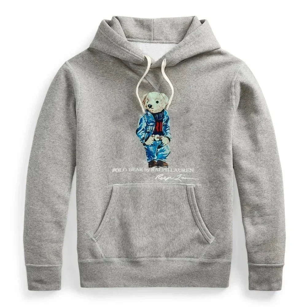 Polo Ralph Lauren Ralph Lauren Polo Bear Grey Hoodie Grey - 1