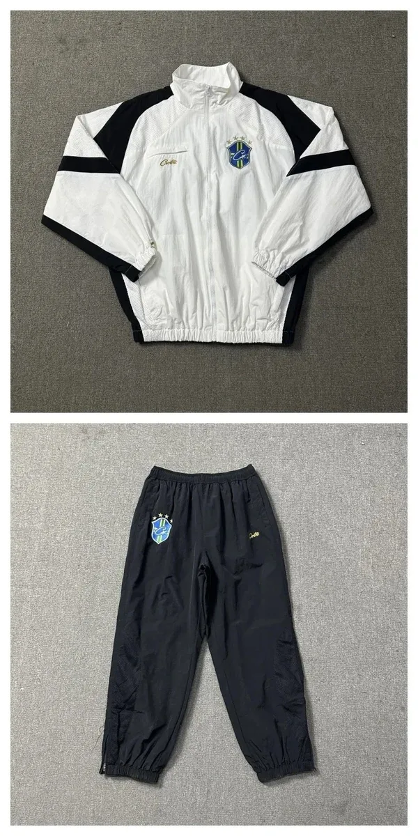 Corteiz Cortez Cor-17-4 White & Black Tracksuit Set White - 1