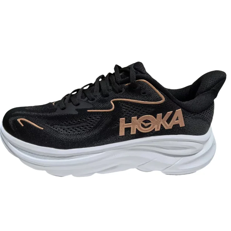 Hoka Hoka Clifton 9 CT10 Black Gold Sneakers Black - 1