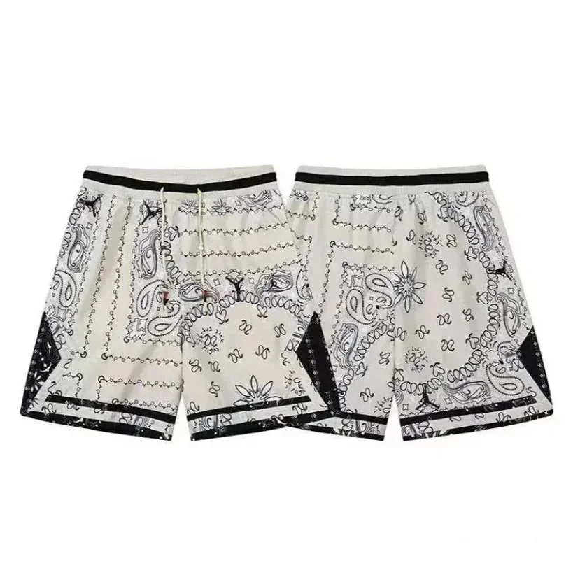 Other White TS23 Paisley Print Shorts Casual White - 1