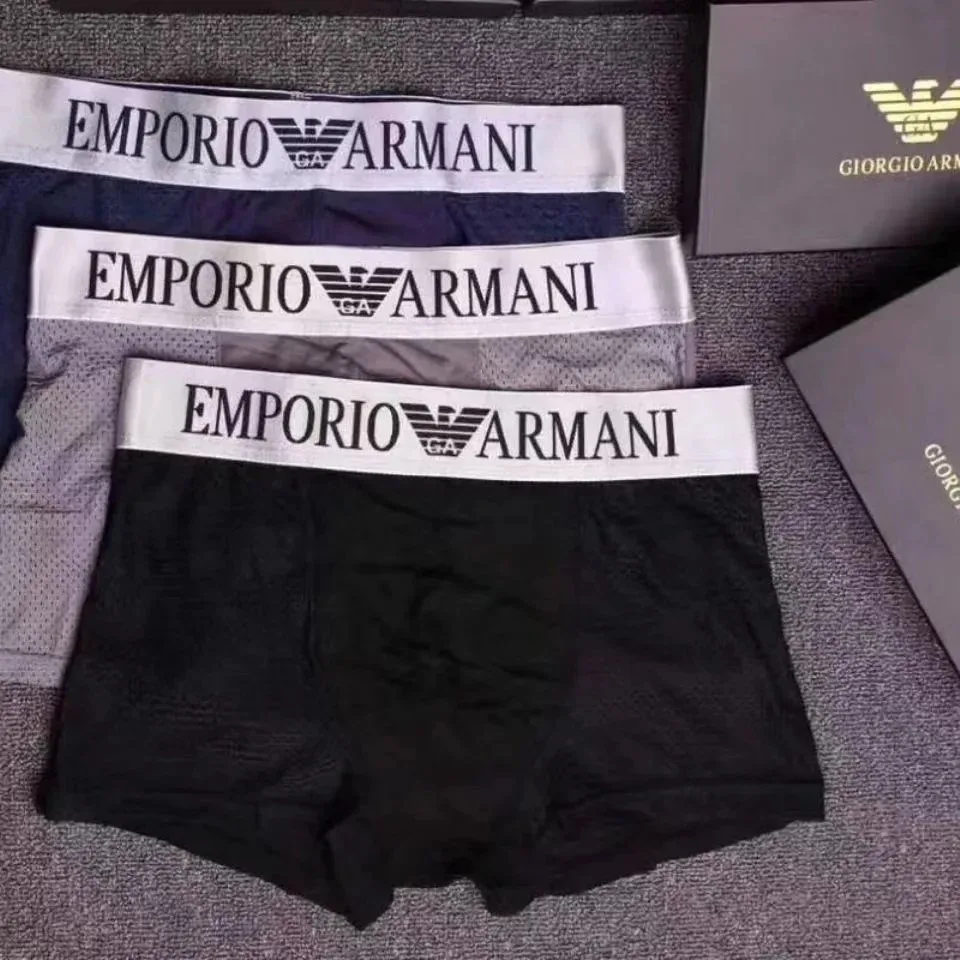 Armani Emporio Armani Underwear 3-Pack Black/Blue/Grey Black - 1