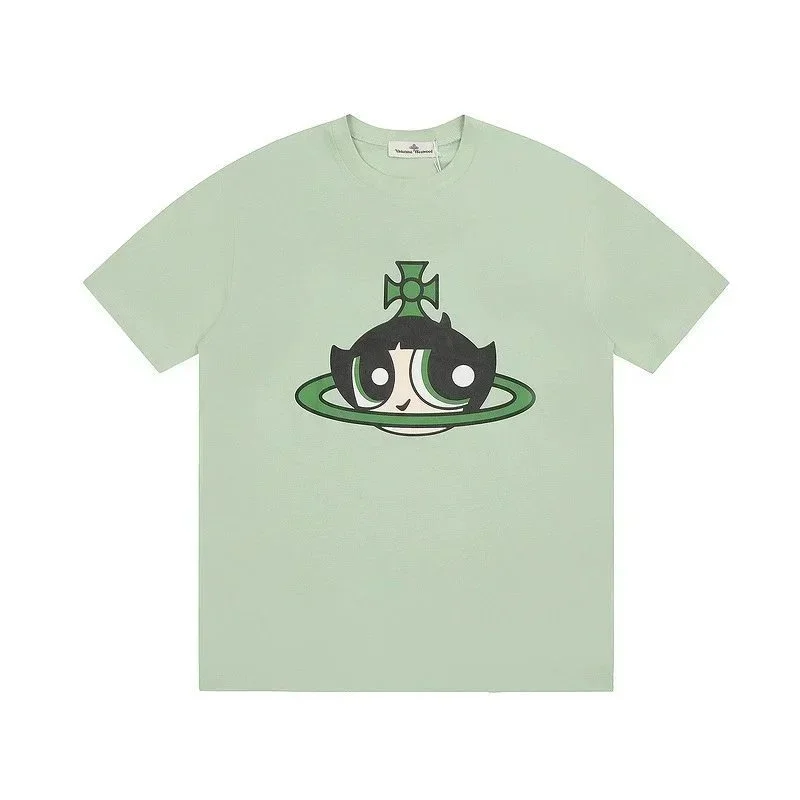 Vivienne Westwood Vivienne Westwood Orb T-Shirt Mint Green Green - 1