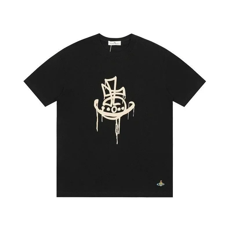Vivienne Westwood Vivienne Westwood Orb Black T-Shirt Black - 1