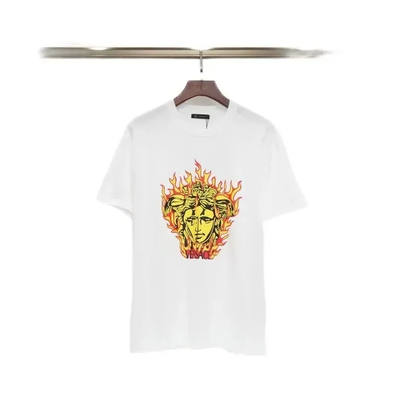 Versace Versace Medusa Flame White T-Shirt White - 1