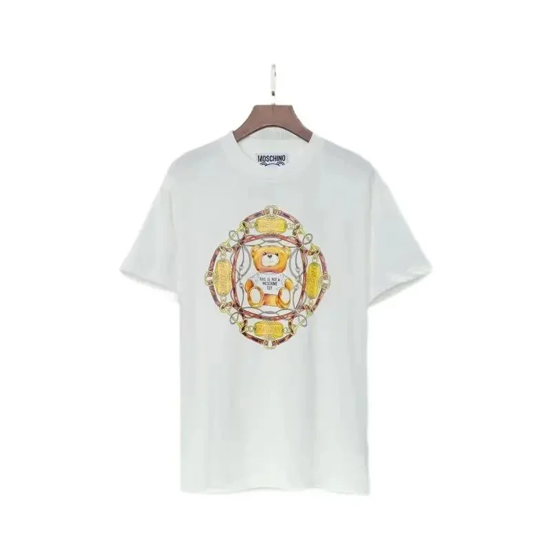 Moschino Moschino Bear Print T-Shirt White White - 1