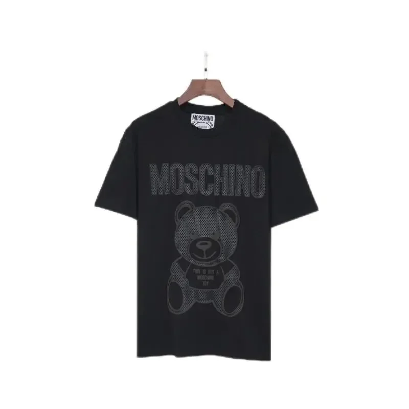 Moschino Moschino Bear Logo Black T-Shirt Black - 1