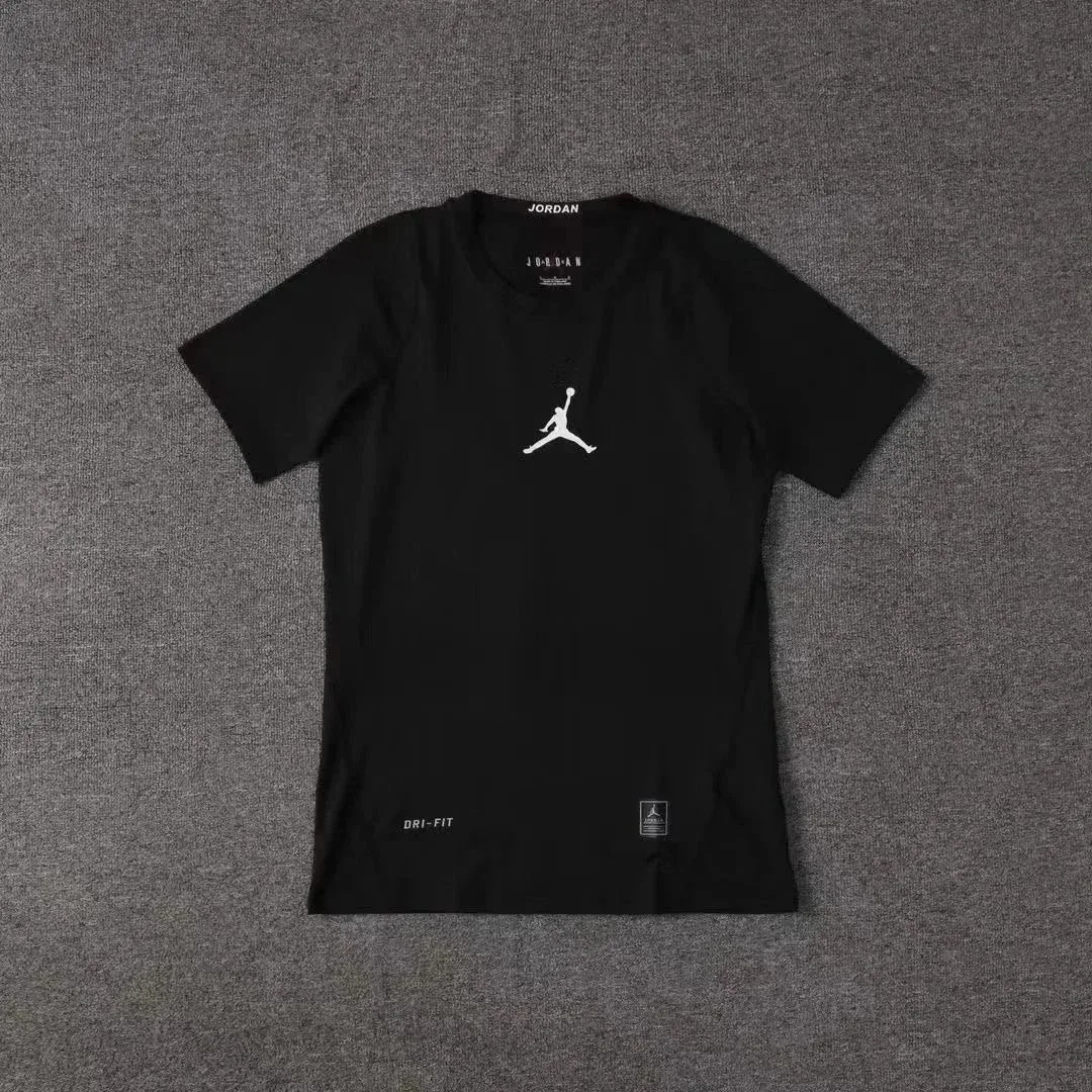 Jordan Jordan Dri-Fit Jumpman Black T-Shirt Black - 1