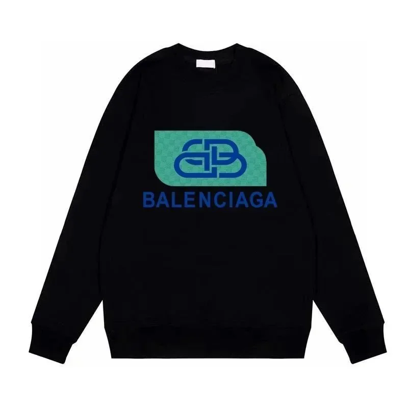 Balenciaga Balenciaga Triple Black BB Logo Hoodie Black - 1
