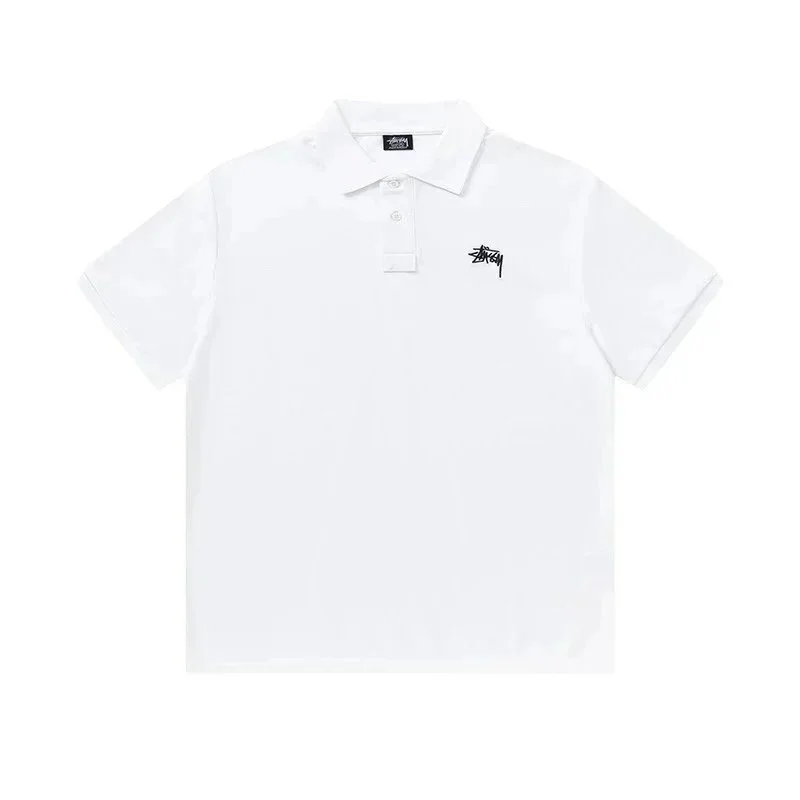 Stussy Stussy Stu-03 White Polo Shirt White