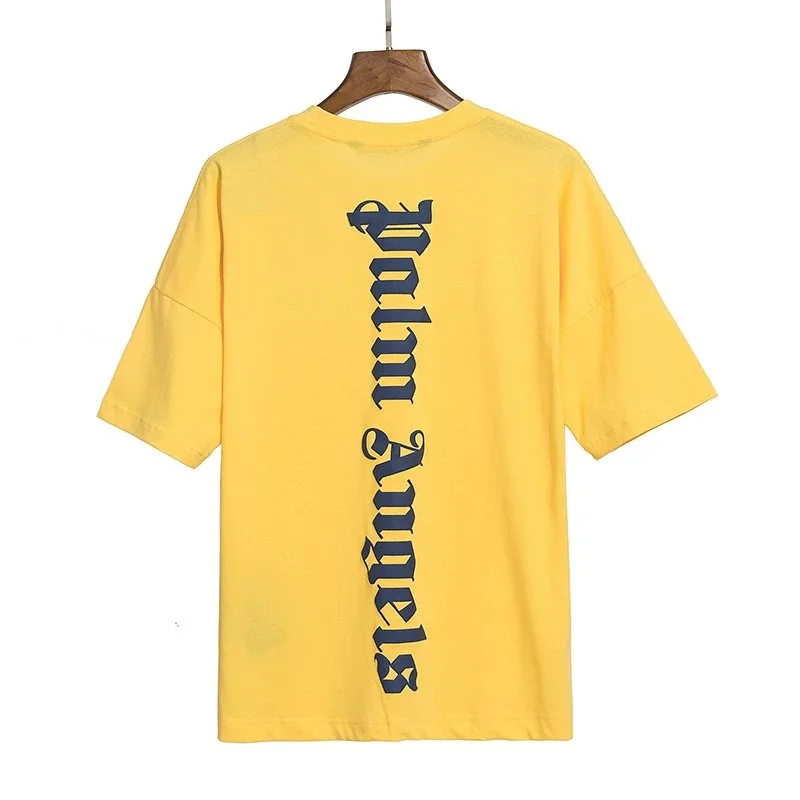 Palm Angels Palm Angels Palm Yellow T-Shirt Yellow - 1