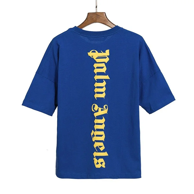 Palm Angels Palm Angels Palm T-Shirt Royal Blue Blue - 1