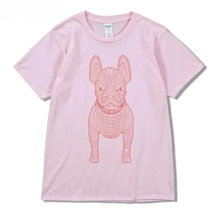 Other Pink French Bulldog T-Shirt Pink - 1
