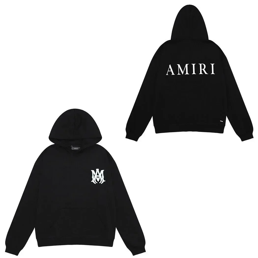 Amiri Amiri Black AMIRI Logo Hoodie Black - 1