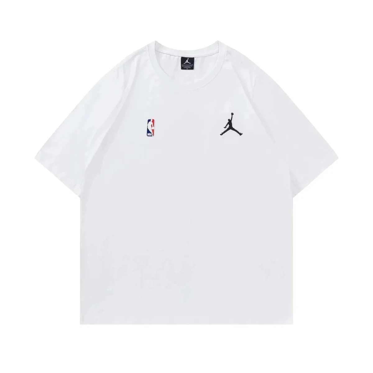 Jordan Nike Air Jordan NBA Logo T-Shirt White White - 1