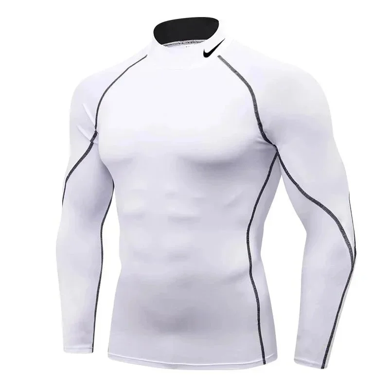 Nike Nike Air Max NK2 White Compression Long Sleeve Top White - 1