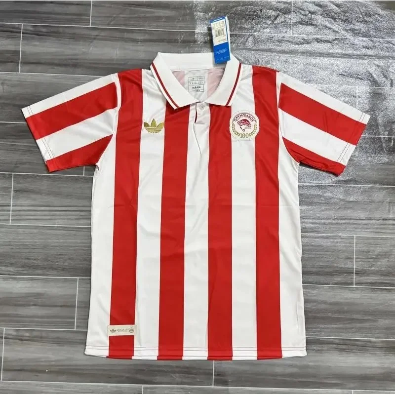 Adidas Adidas Trefoil Striped Polo Shirt Red/White Red - 1