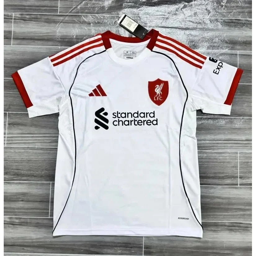 Adidas Adidas Liverpool FC Away Jersey White/Red White - 1